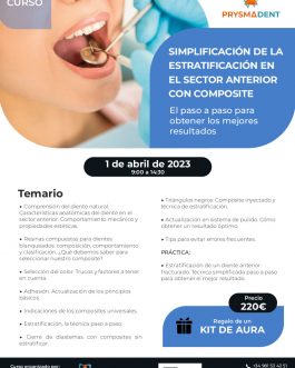 SIMPLIFICACIÓN DE LA ESTRATIFICACIÓN EN EL SECTOR ANTERIOR CON COMPOSITE <fecha>1 de abril de 2023</fecha>