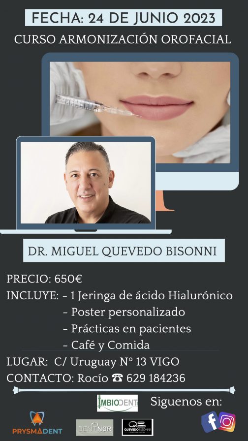 CURSO DE ARMONIZACIÓN OROFACIAL <fecha> 24 de junio de 2023 <fecha>